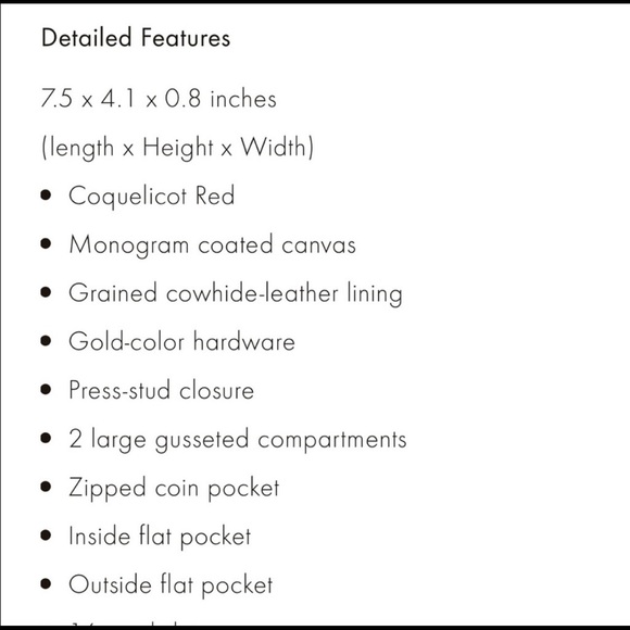 Authentic Louis Vuitton Sarah Wallet - Picture 11 of 11